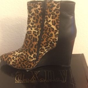 Wedge Booties